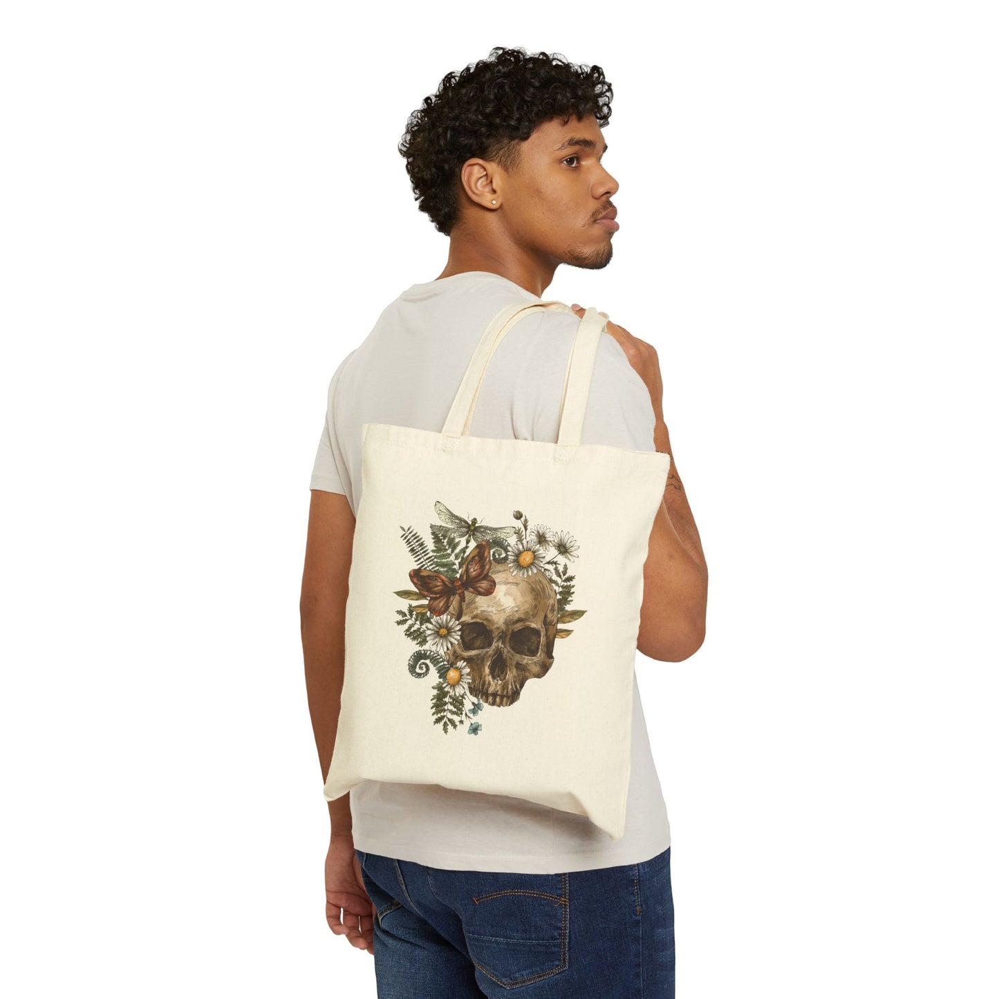 Boho Skull Tote Bag