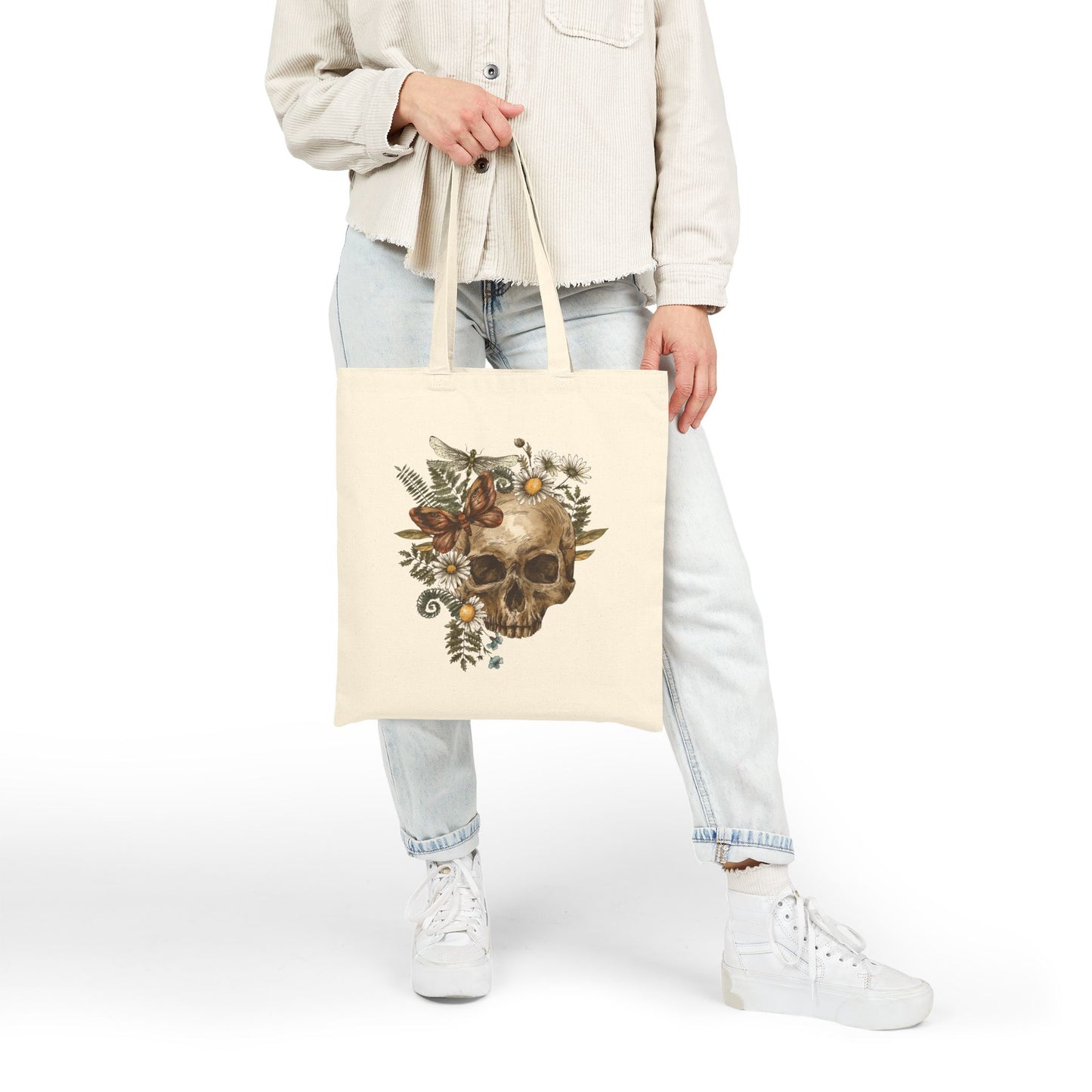 Boho Skull Tote Bag