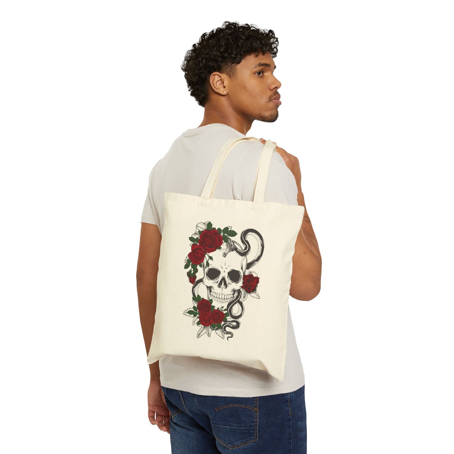 Skull & Roses Tote Bag