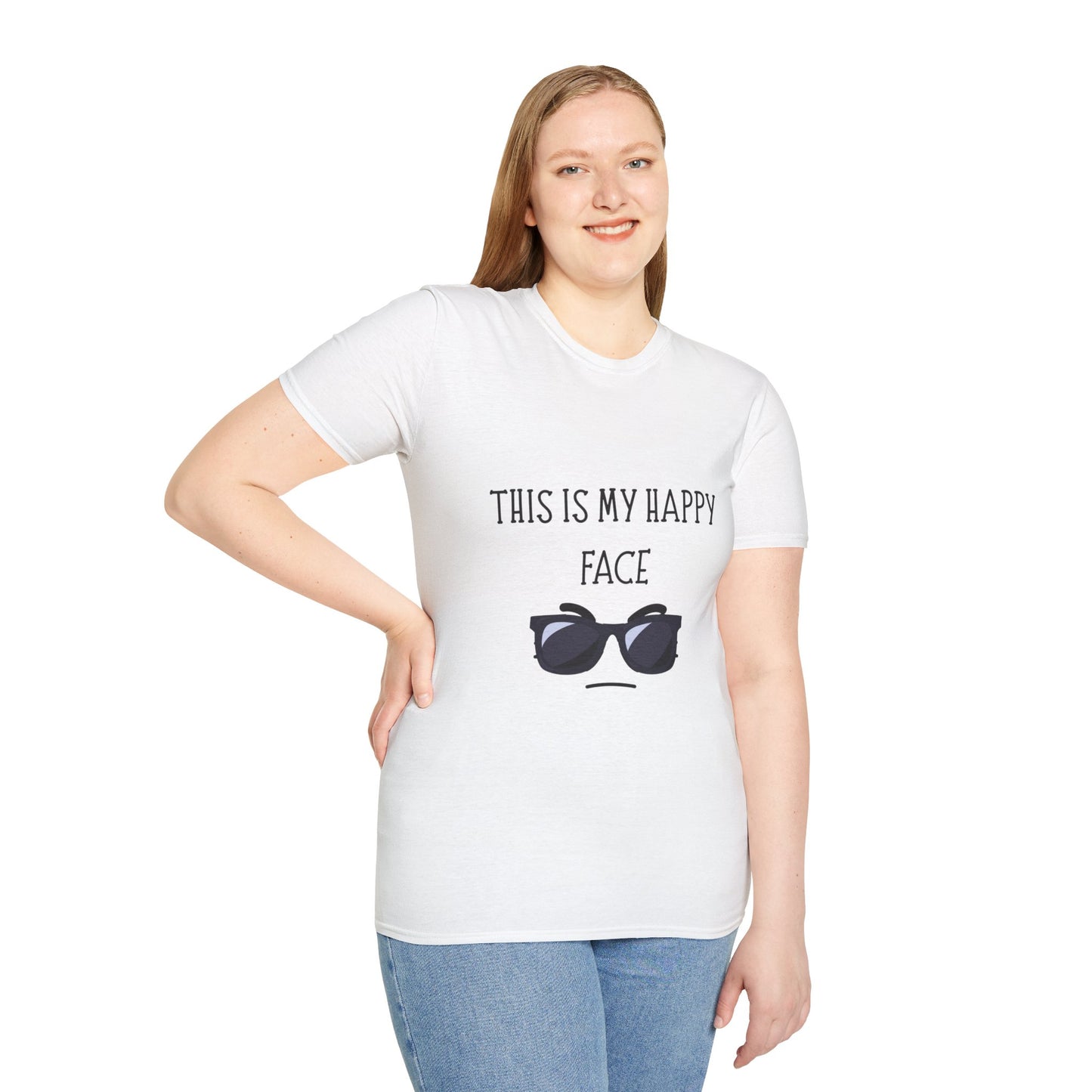 This Is My Happy Face - Unisex T-Shirt