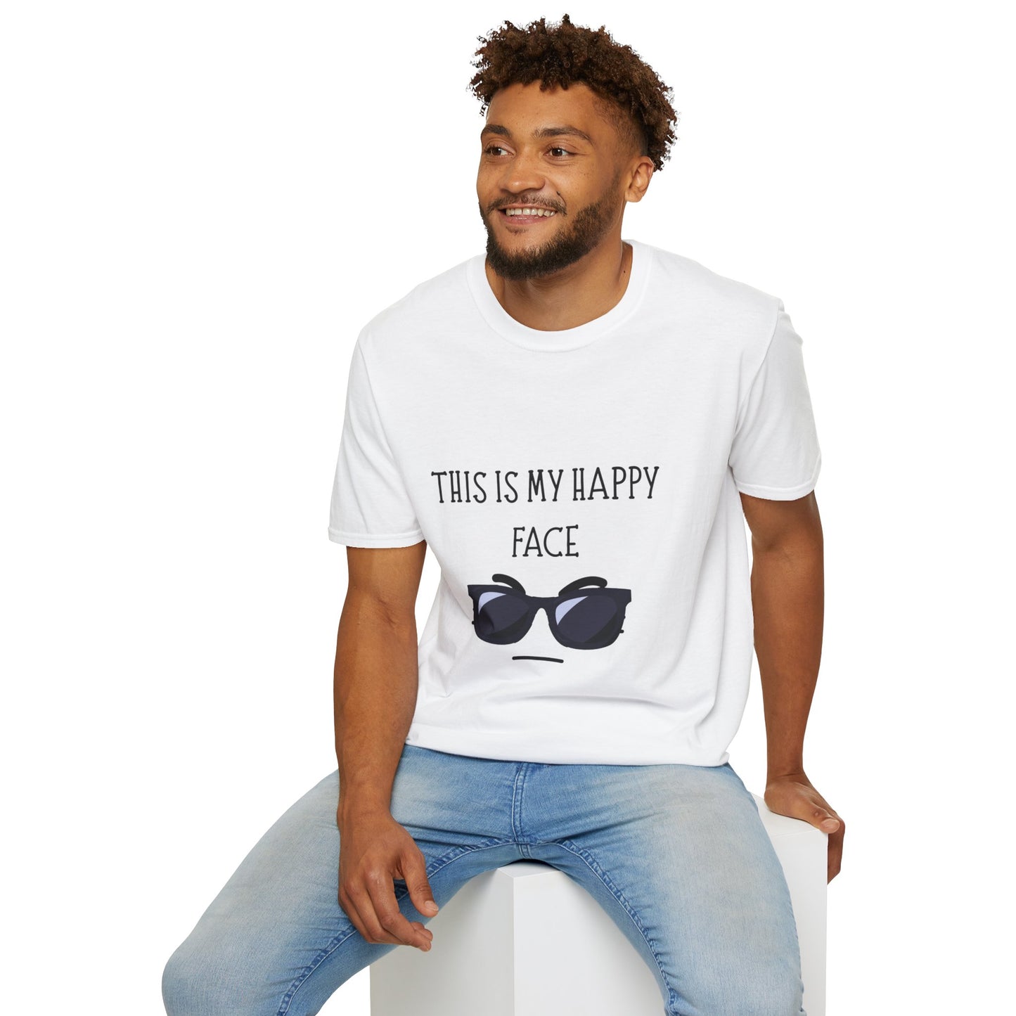 This Is My Happy Face - Unisex T-Shirt