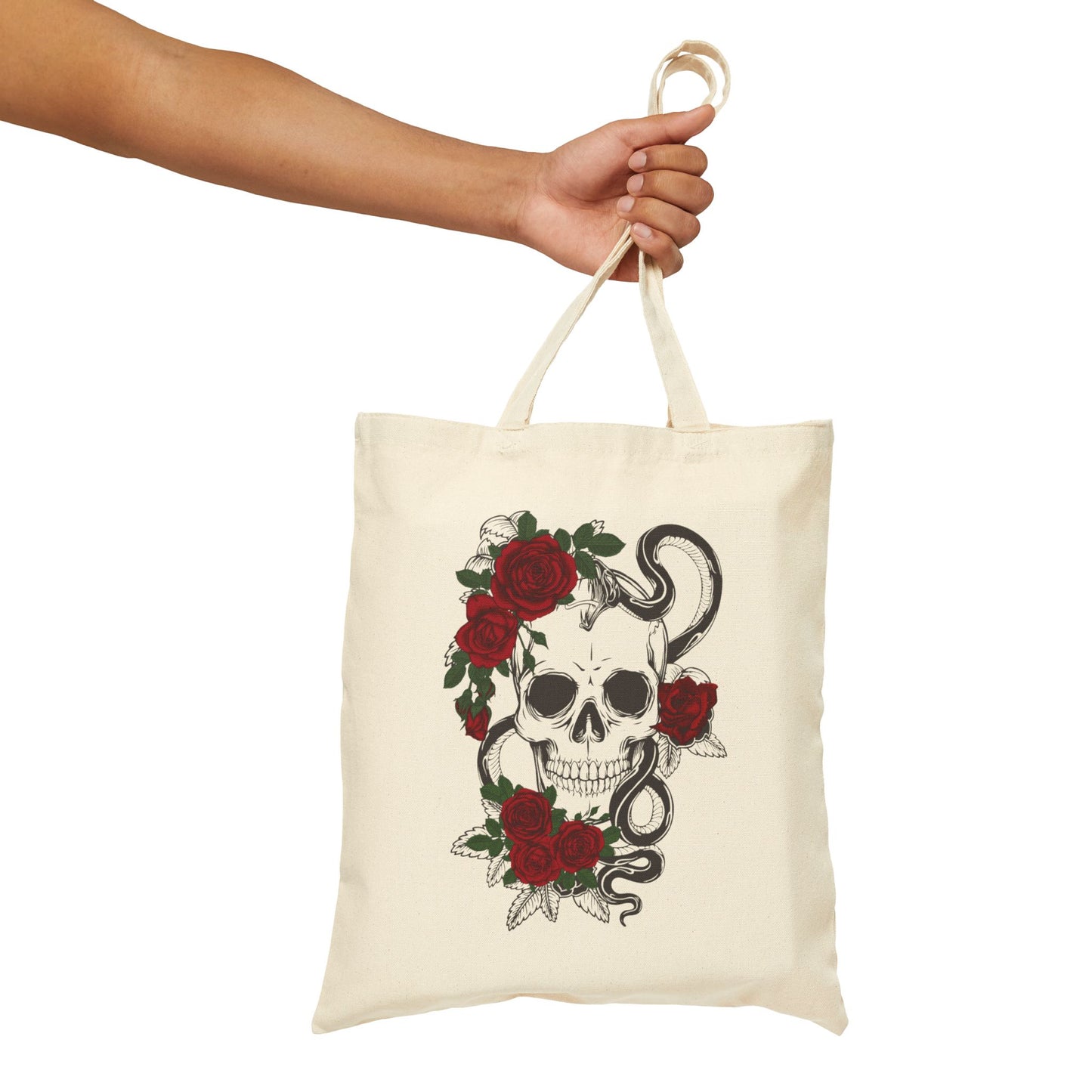 Skull & Roses Tote Bag