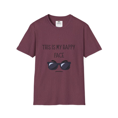 This Is My Happy Face - Unisex T-Shirt