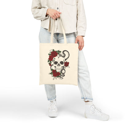 Skull & Roses Tote Bag